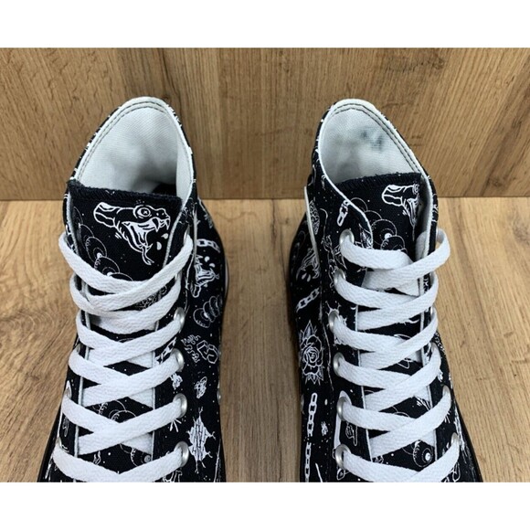 Converse All-Stars Chuck Taylor Sneakers 9.5 Special Design YOU Print 152620C - Picture 8 of 16